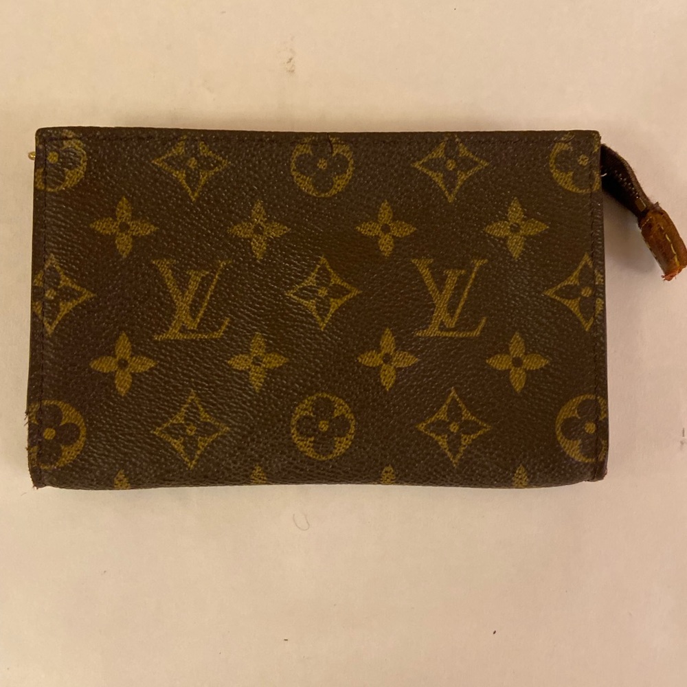 Authentic vintage Louis Vuitton toiletry clutch